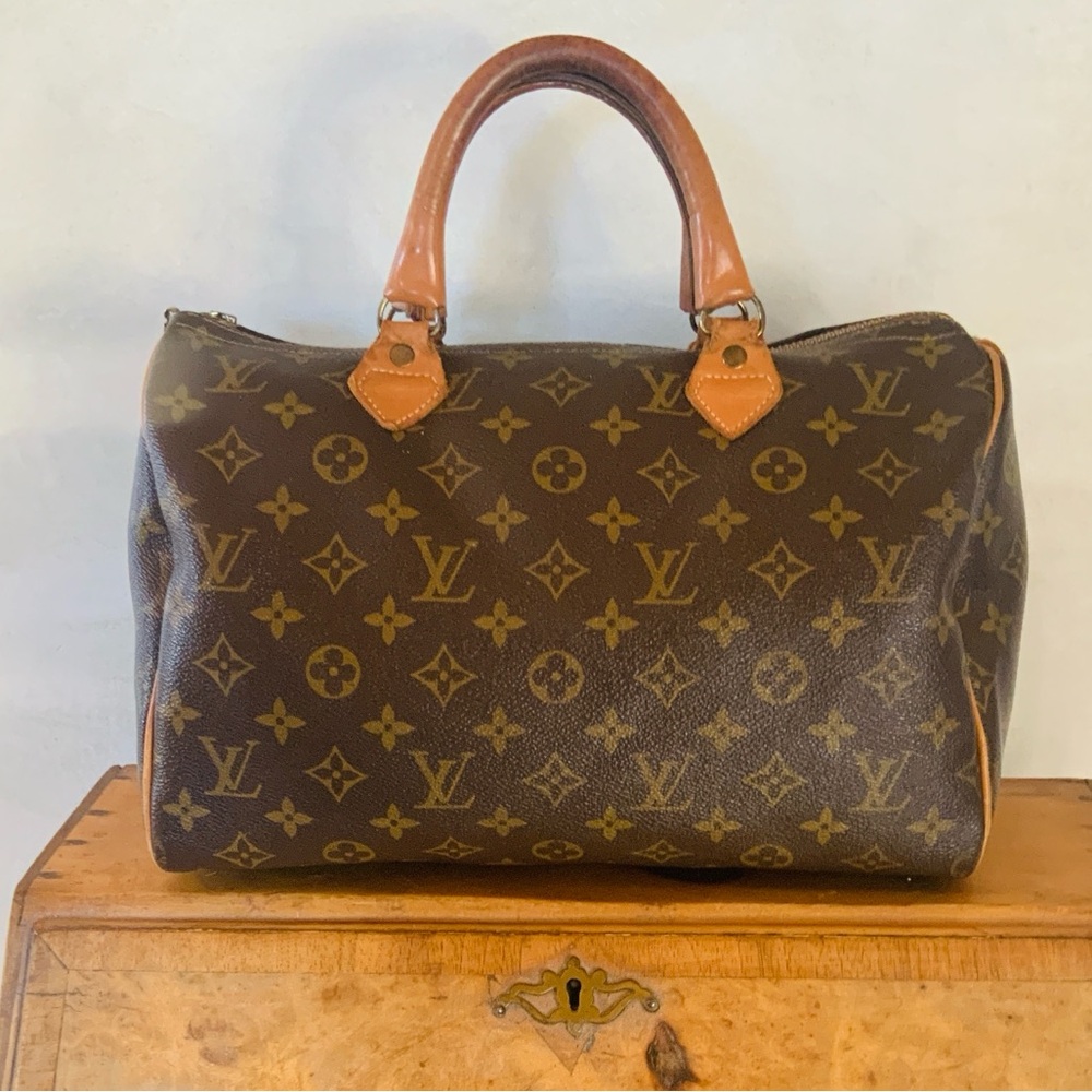 Louis Vuitton French Company Speedy 30 Vintage🤎 - Picture 2 of 16